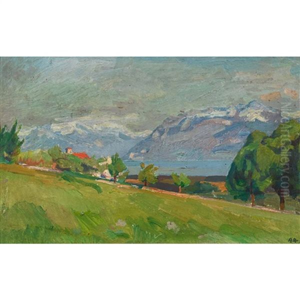 Fruhlingshafte Seelandschaft - view 1
