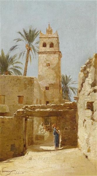 Orientalische Szene In Biskra - view 1