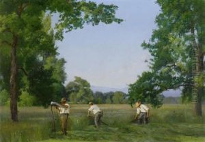 Trois Hommes Foisonnant