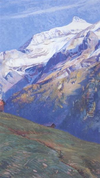 Paysage Alpeste (environs De Diablerets) - view 1