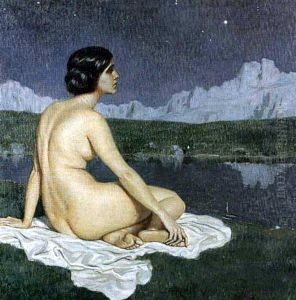 Moonlight by Oscar Hermann Lamb