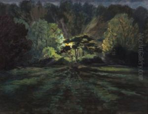 Light In The Forest by Frank Simon Hermann