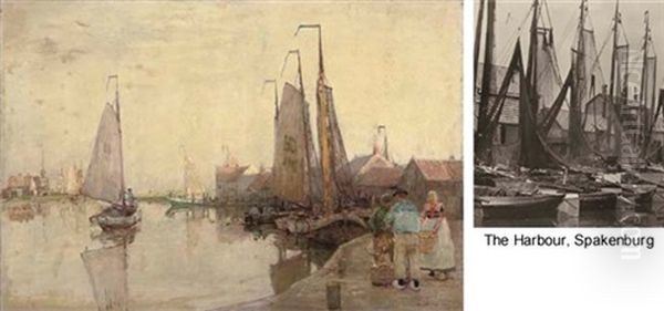 Morgenstille - The Harbour Of Spakenburg - view 1