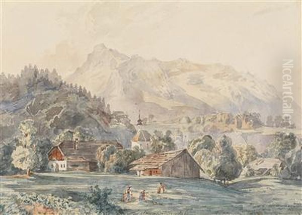 The Village Gnigl Near Salzburg - view 1