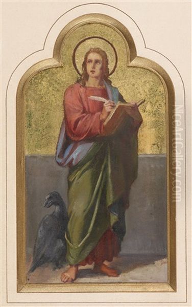 3 Bilder S. Mathaeus, S. Marcus, S. Johannes (evangelisten) - view 1