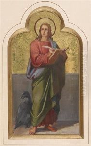 3 Bilder S. Mathaeus, S. Marcus, S. Johannes (evangelisten)