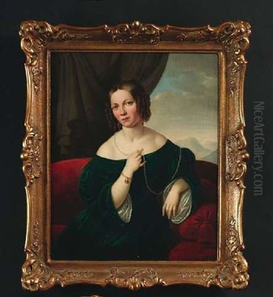 Portrat Der Marie Lacroix, Verhelichte Dofou - view 1