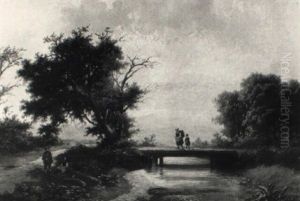 Abendliches Gebirgstal