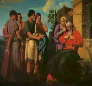 Jacob's Sons Presenting Him With Joseph's Robe