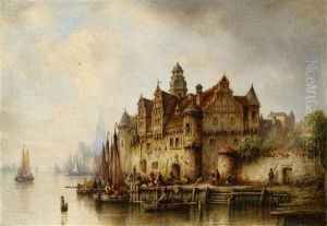 Am Ufer Der Schelde Bei Antwerpen