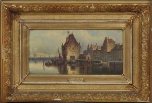Hollandische Hafenstadt