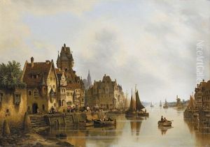 Folyoparti Varos by Ludwig Hermann