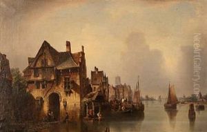 Ausicht Auf Den St. Peters-kanal In Antwerpen