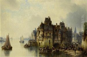 Binnenhafen by Ludwig Hermann