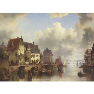 Ships In Harbor