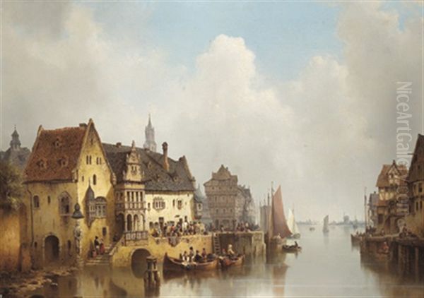 Hafen Einer Deutschen Stadt - view 1