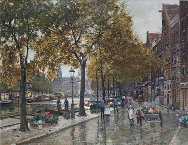 Flowermarket On The Singel, Amsterdam - view 1
