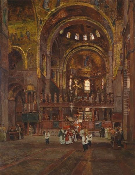 Messfeier In Venedig, San Marco - view 1