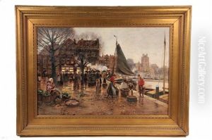 Dutch Harbor Marketplace by Heinrich Hermanns