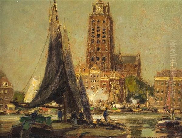 Am Hafen Von Dordrecht - view 1