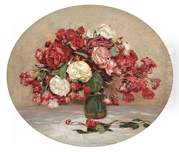 Rosen In Der Villa Falconieri Frascati - view 1