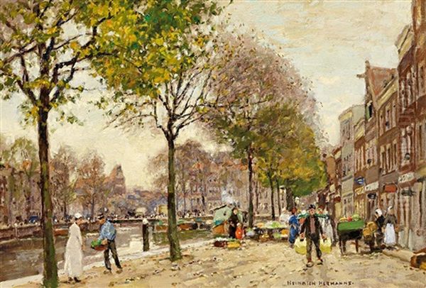 Blumenmarkt In Dordrecht - view 1