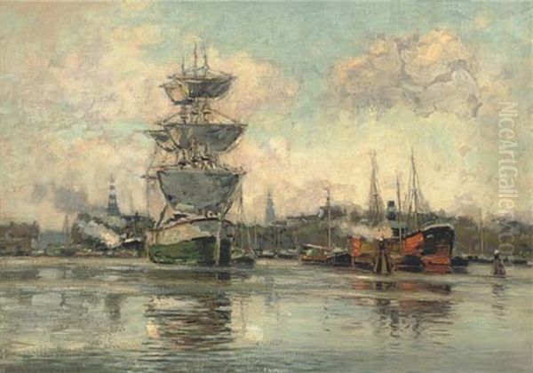 Shipping At Dusseldorf - view 1