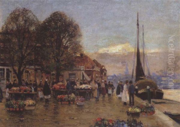 Blumenmarkt In Alt-delft - view 1
