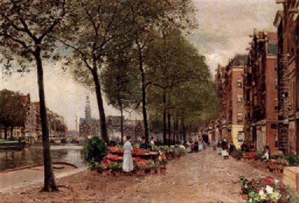 Blomstermarknad I Amsterdam - view 1
