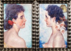 Portrait De Femme De Profil (2 Works)