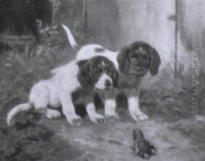 Hundehvalpe Pa Eventyr, To Hundehvalpe Der M+der En L+vfr+ Hundehvalpe Pa Eventyr, To Hundehvalpe Der M+der En L+vfr+