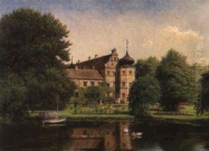 Gardens Of Brahe-trolleborg by Olaf August Hermansen