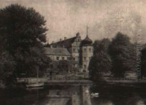 Brahe Trolleborg Slot Set Fra Sydvest by Olaf August Hermansen