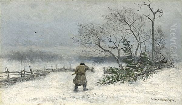 Jager In Winterlandschaft - view 1