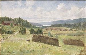 Vy I Narheten Av Boras by Olof Hermelin