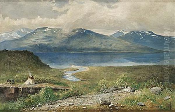Lapplandskt Landskap - view 1