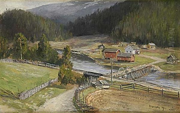 Norrlandsby Vid Alv - view 1