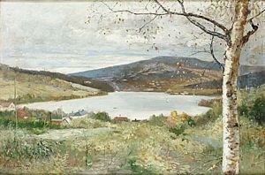 Norrlandskt Landskap by Olof Hermelin
