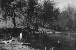 Landscape - Bathers