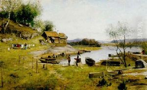 Varbyk Vid Skargardsvik by Olof Hermelin