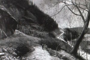 H"stlandskap Med Lekande Barn H"stlandskap Med Lekande Barn