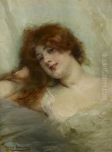 Jeune Femme Au Decollete Jeune Femme Au Decollete