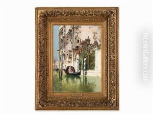 On The Balcony (venice) by Daniel Hernandez Morillo