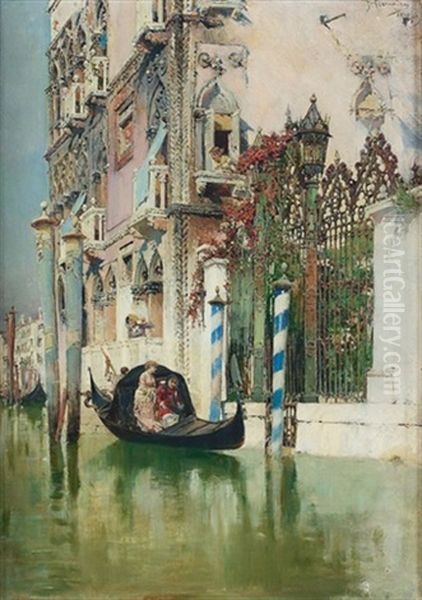 Jeune Femme Au Balcon (venise) - view 1