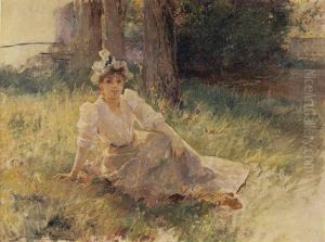 A Young Beauty By The River