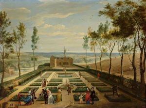 Vista De Un Jardin by Willem van, the Elder Herp