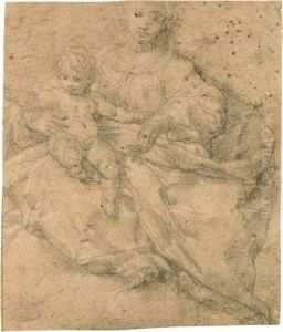 Madonna Con Bambino by Giangiacomo Barbelli