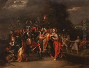 Prendimiento De Cristo by Willem van, the Elder Herp