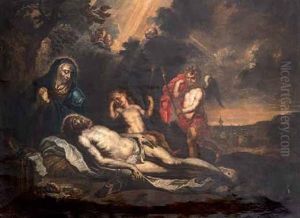 Llanto Sobre Cristo Muerto by Willem van, the Elder Herp