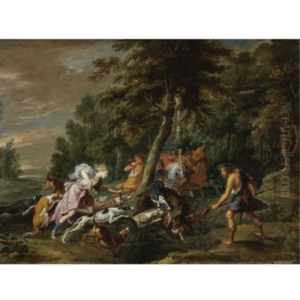 The Calydonian Boar Hunt - view 1